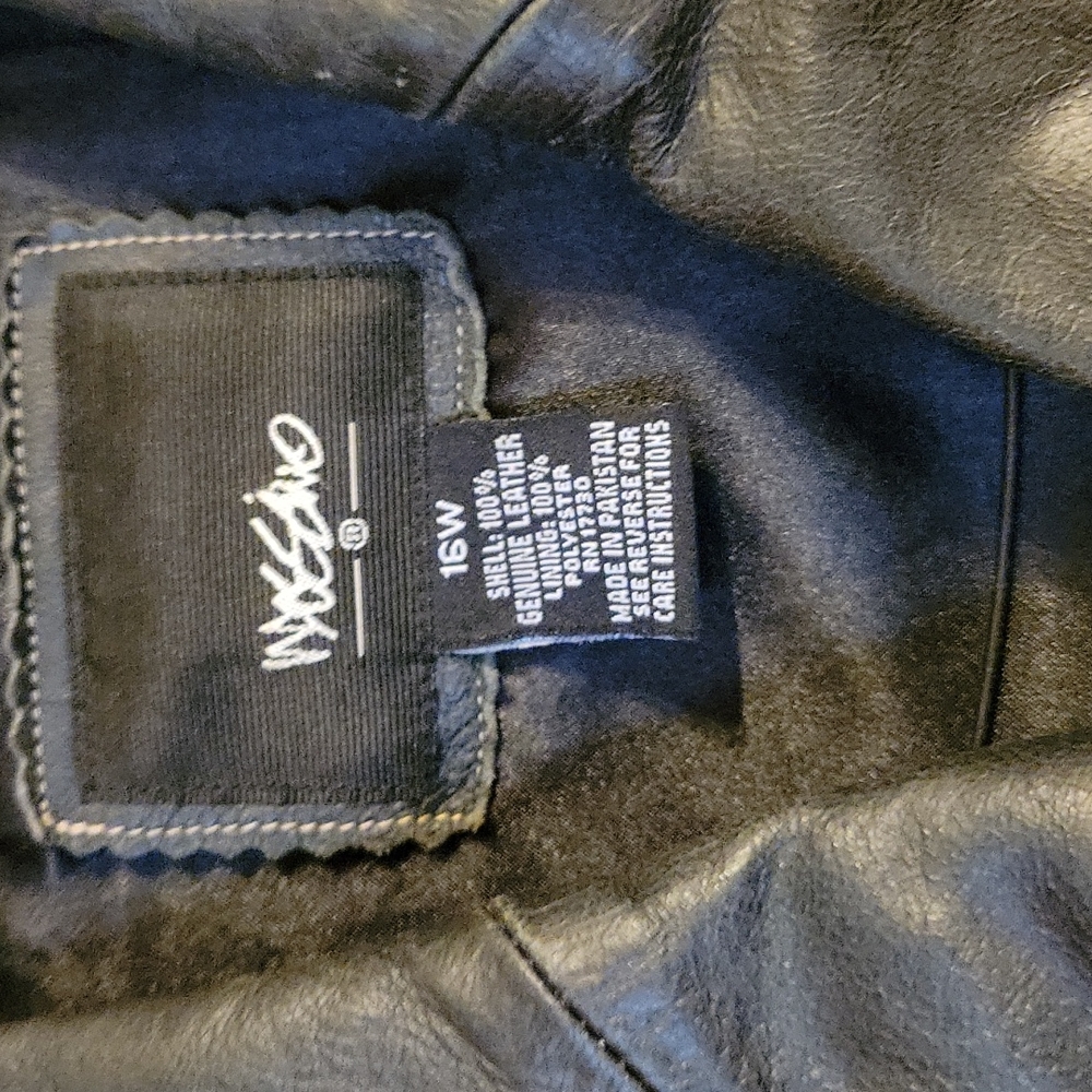 Mossimo Leather Jacket - image 2